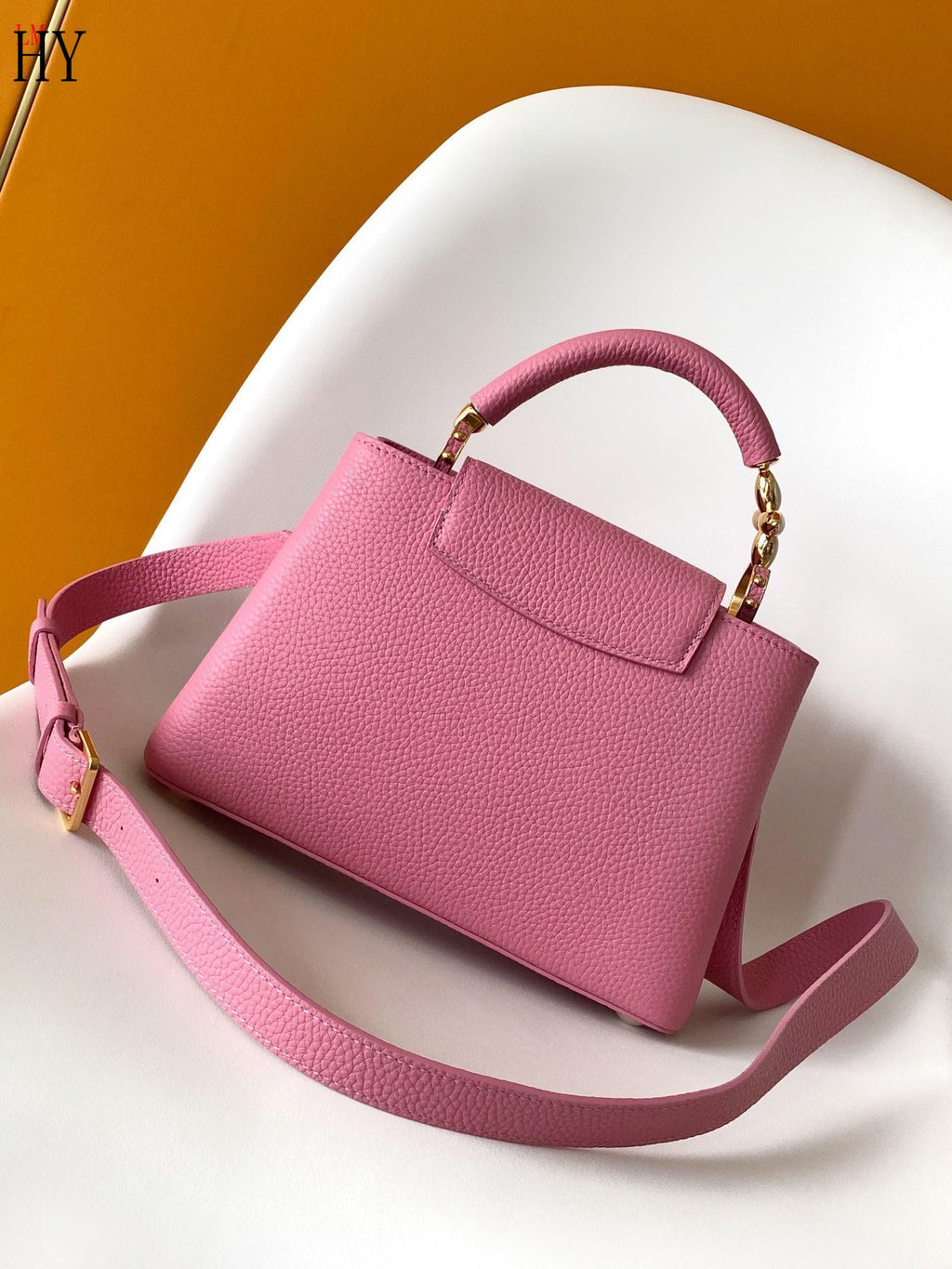 Pink Louis Vuitton bag