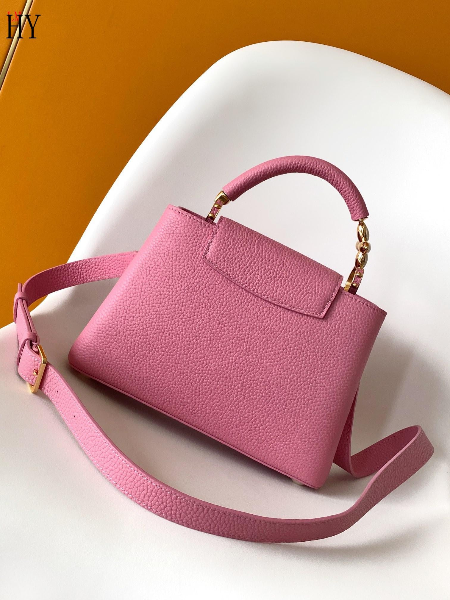 Pink Louis Vuitton bag