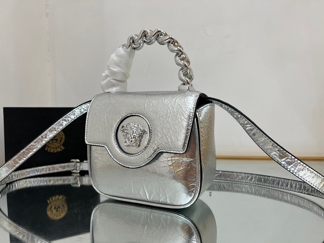 Versace silver bag