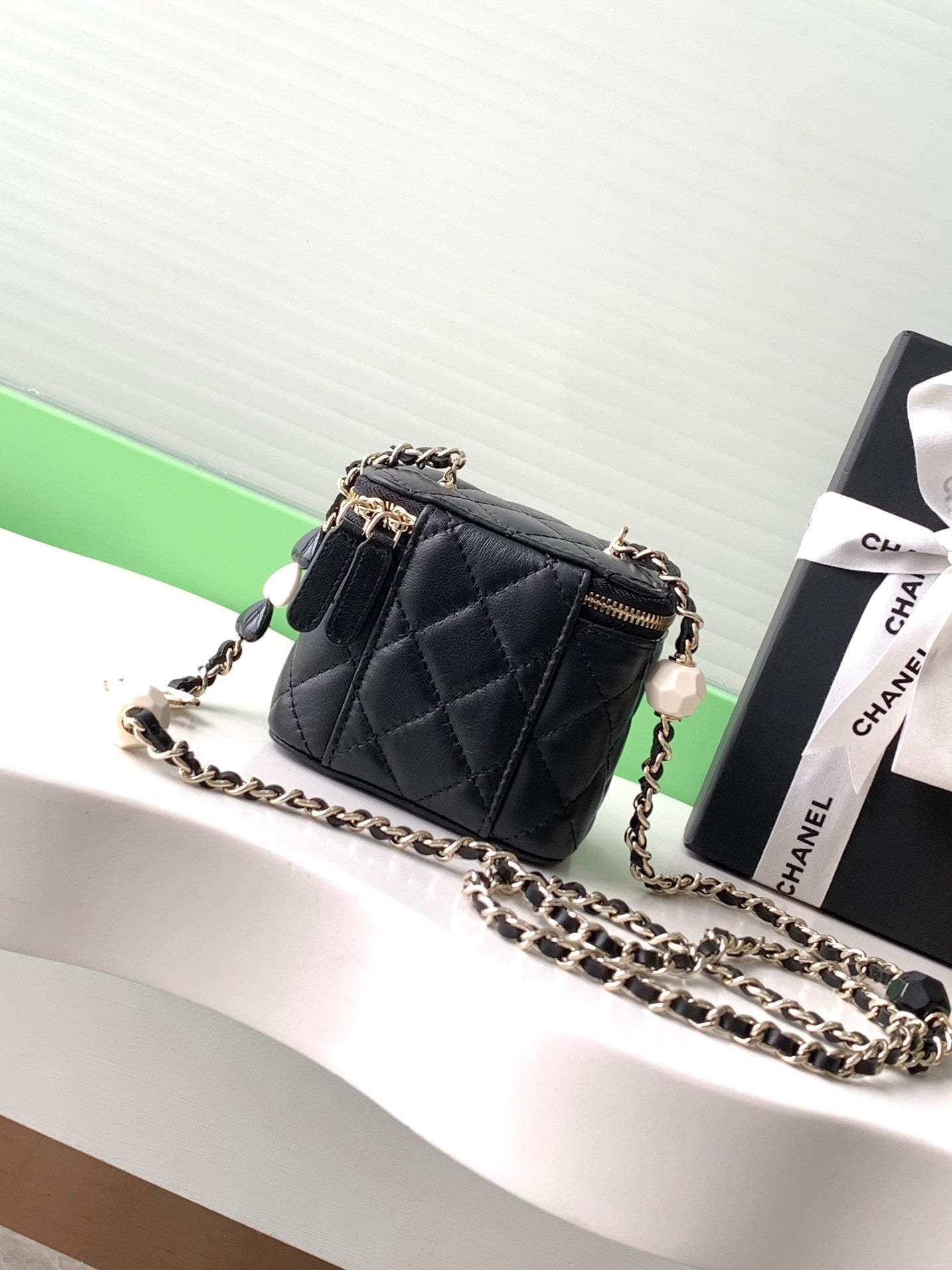 Chanel Box Mini Black Bag