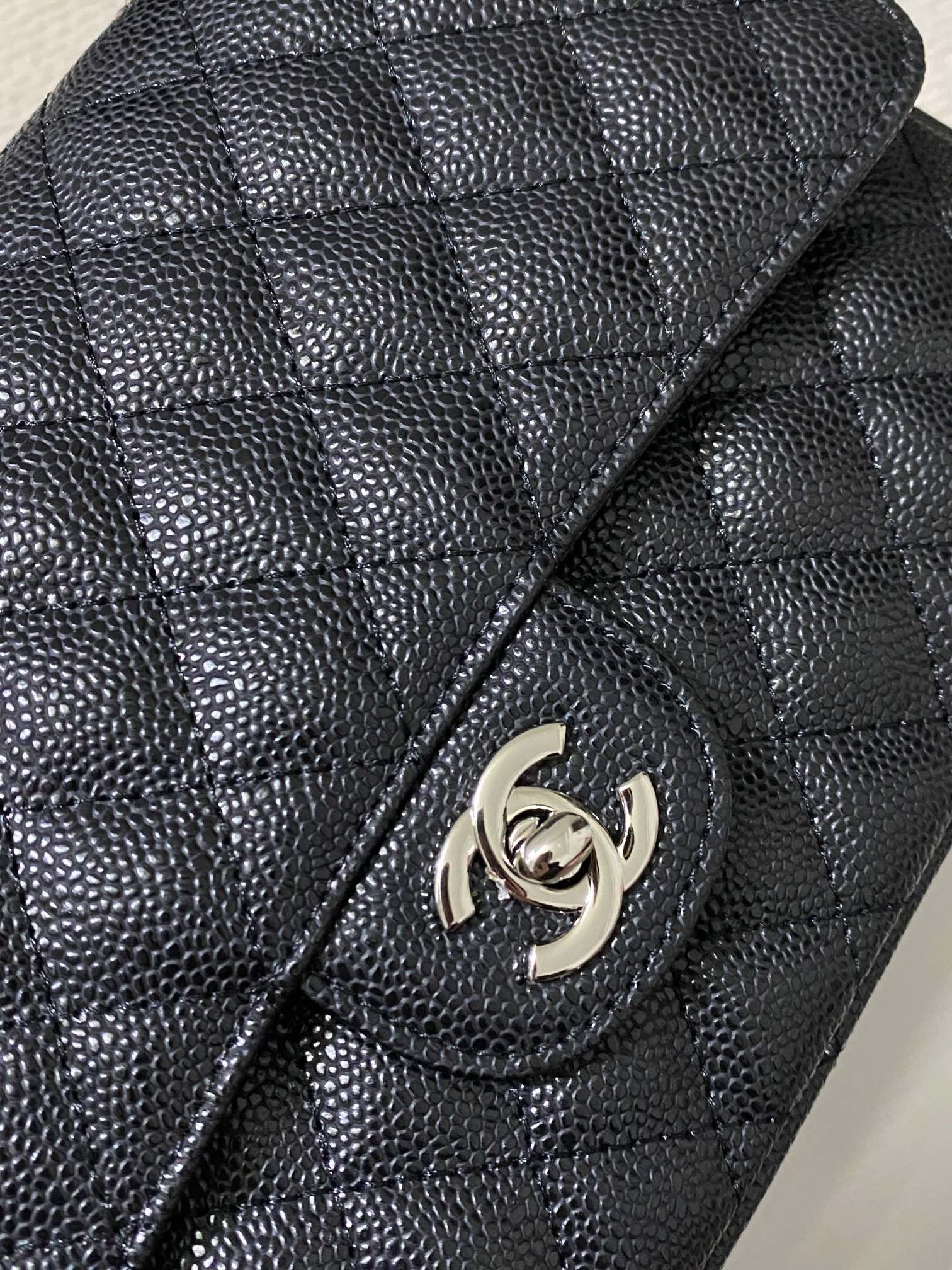 Chanel caviar classic bag