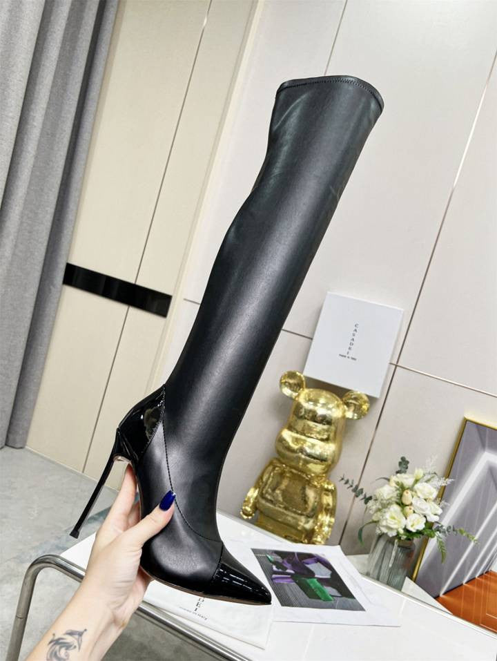 Casadei Boots Heels In Black