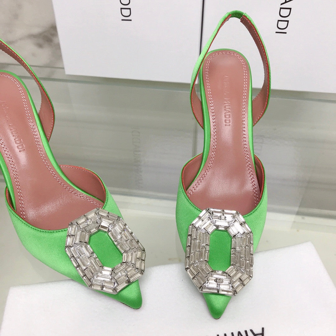 Amina Muaddi Shoes Buckles