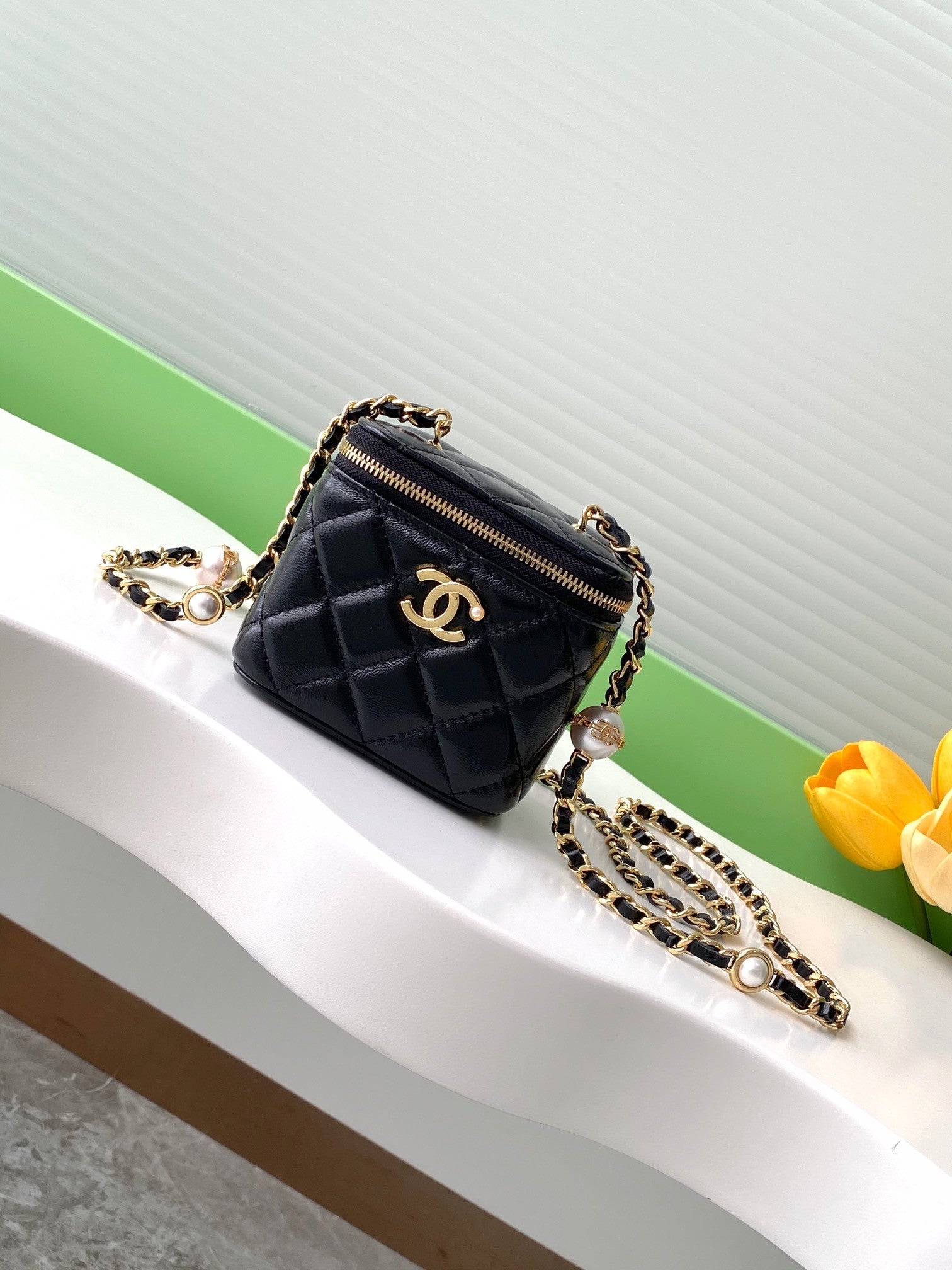Chanel Box Bag Black