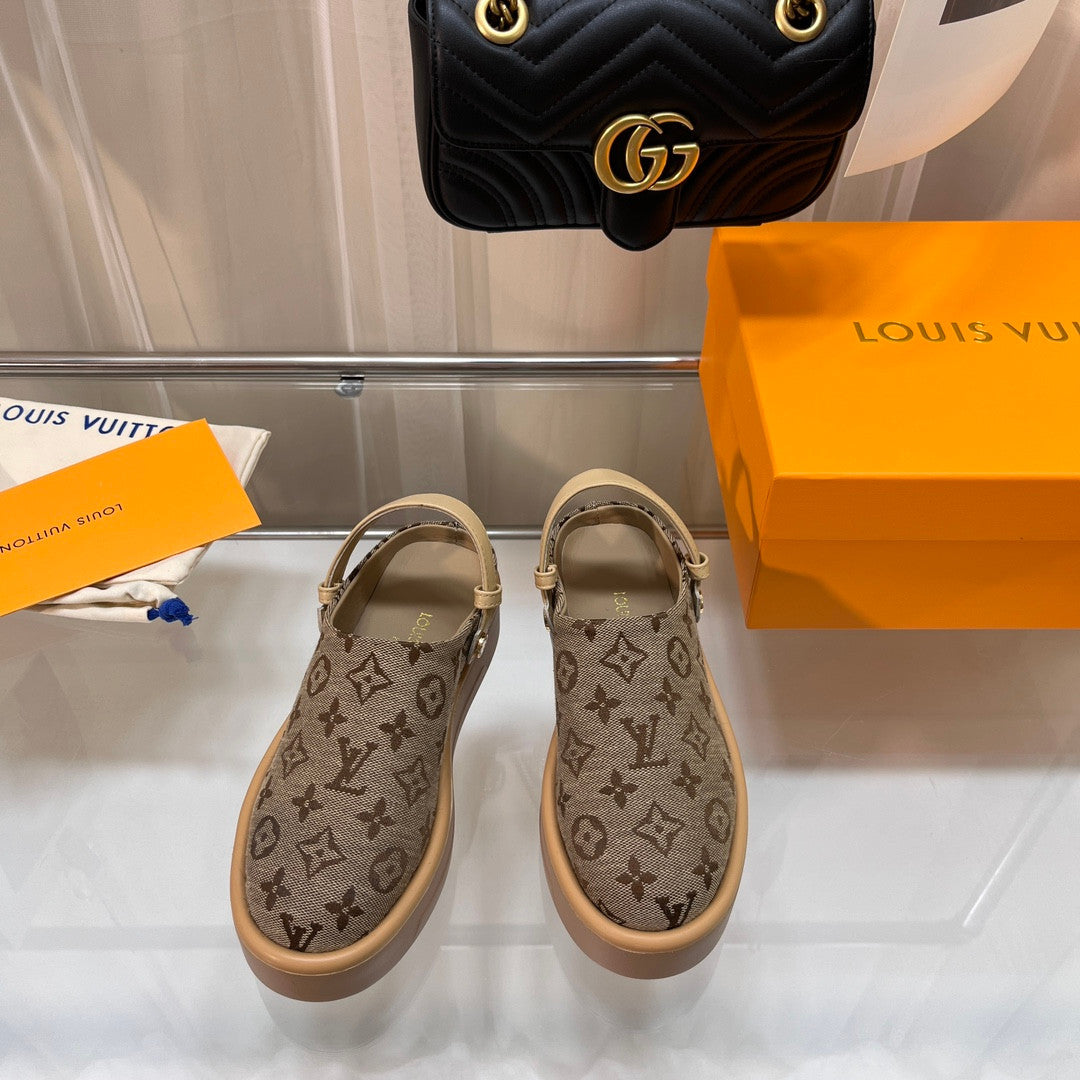 Papuci Louis Vuitton