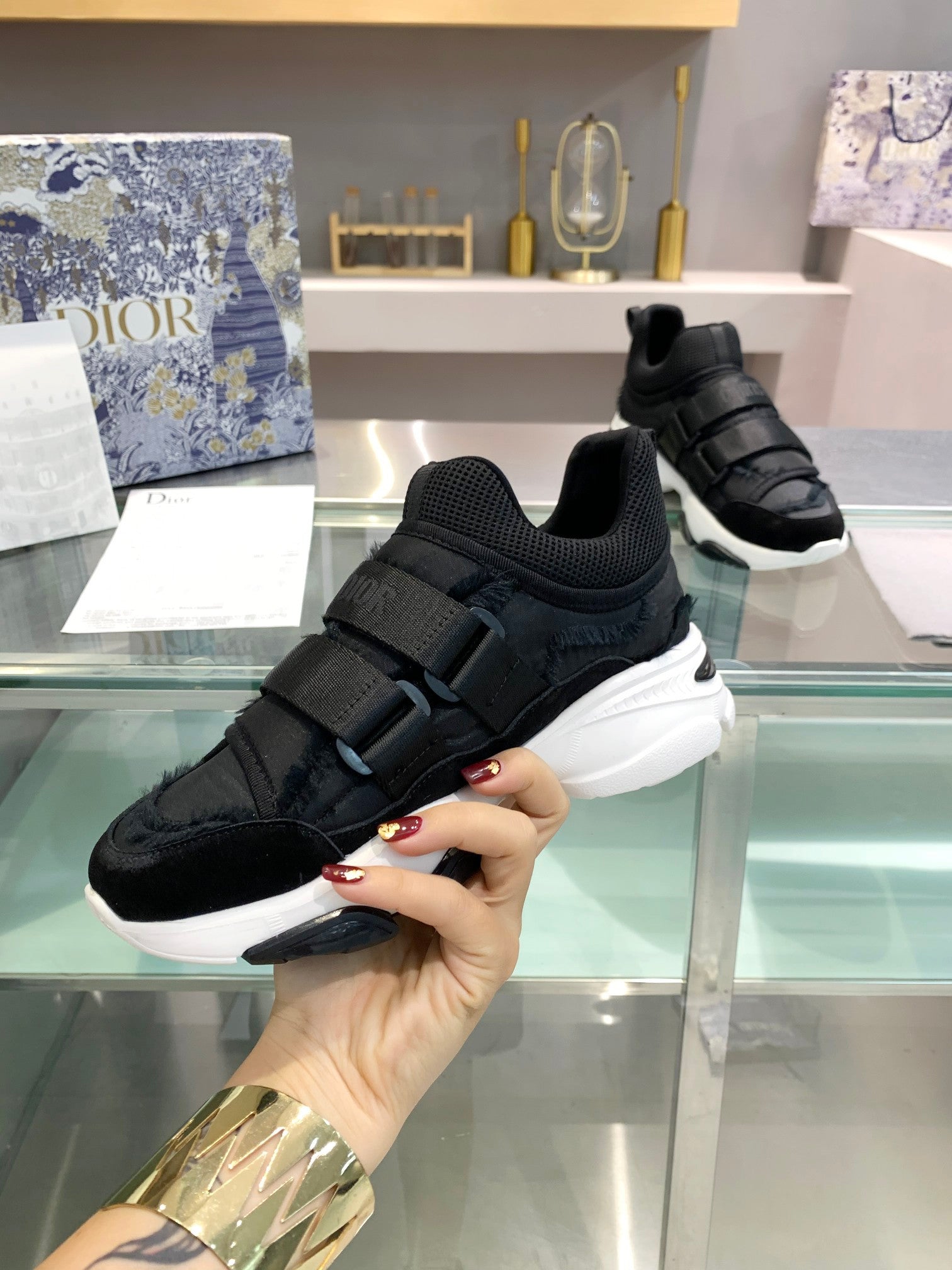 Dior black sneakers