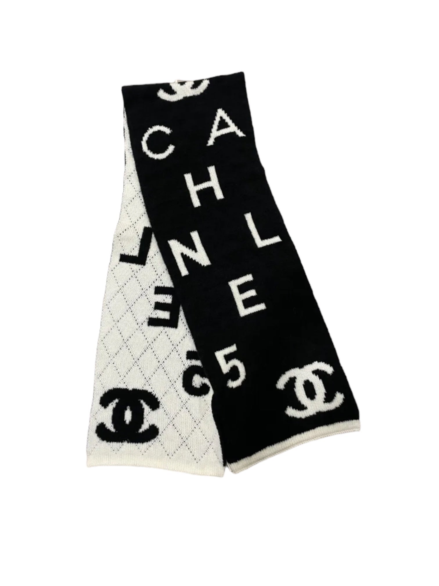 Chanel scarf wool