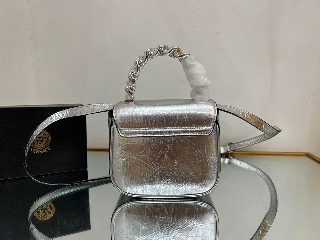 Versace silver bag