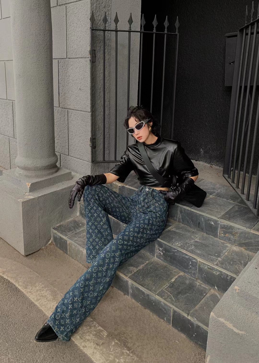 Louis Vuitton Blue Jeans