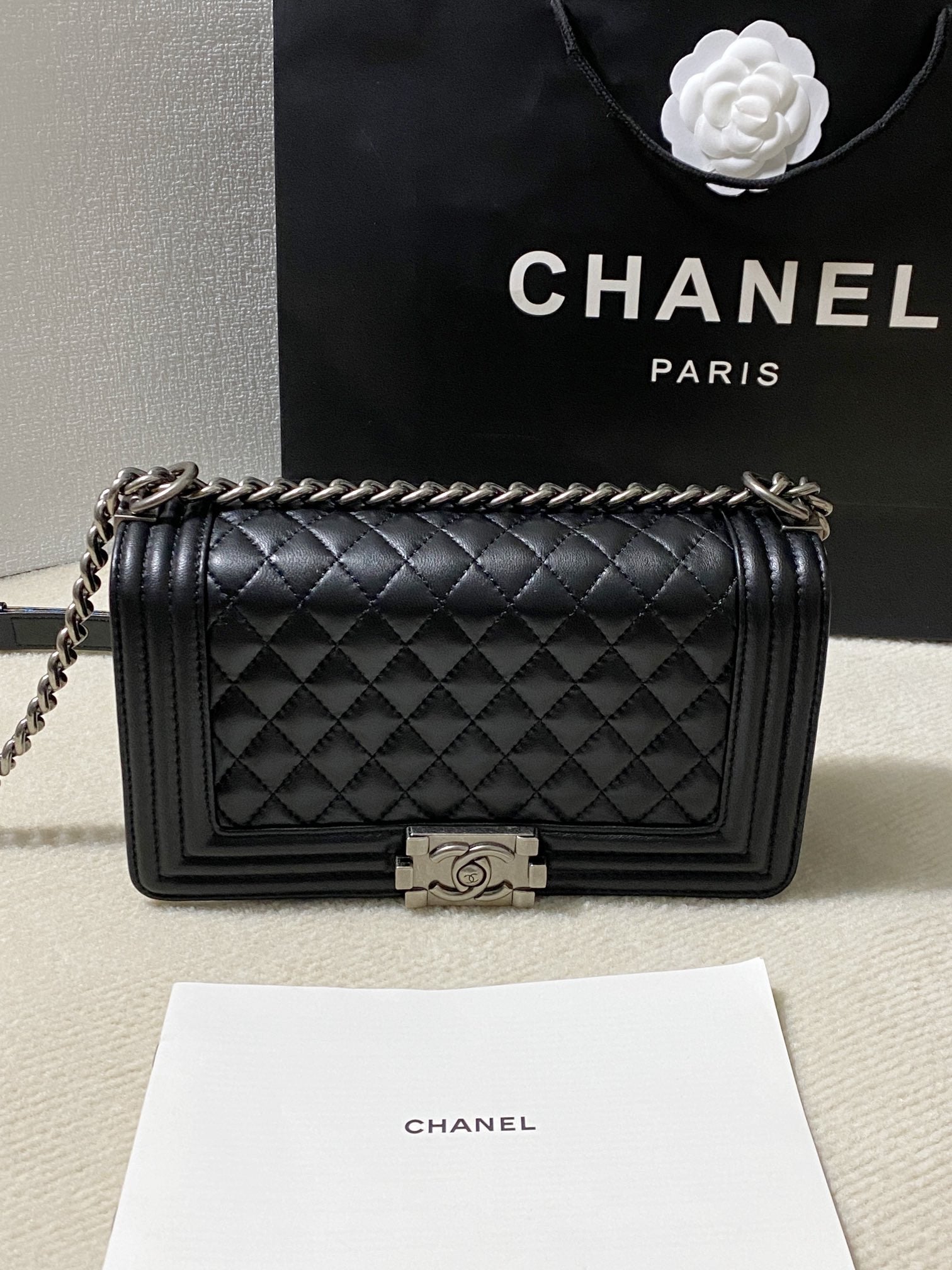 Chanel black bag