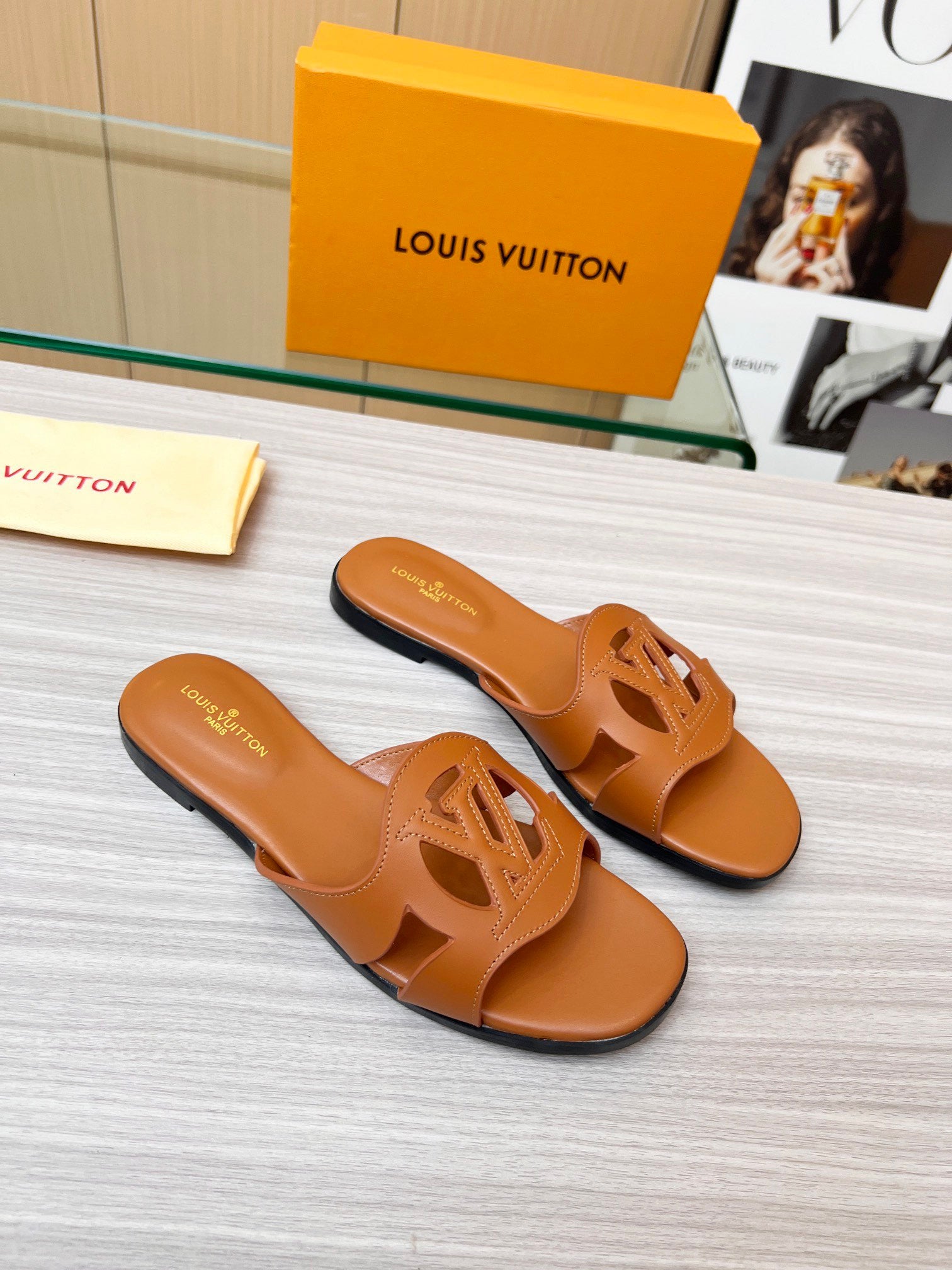 Louis Vuitton slides