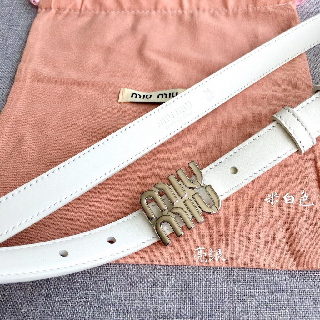 Miu Miu Leather Belt