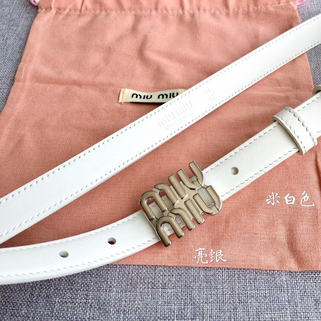 Miu Miu Leather Belt