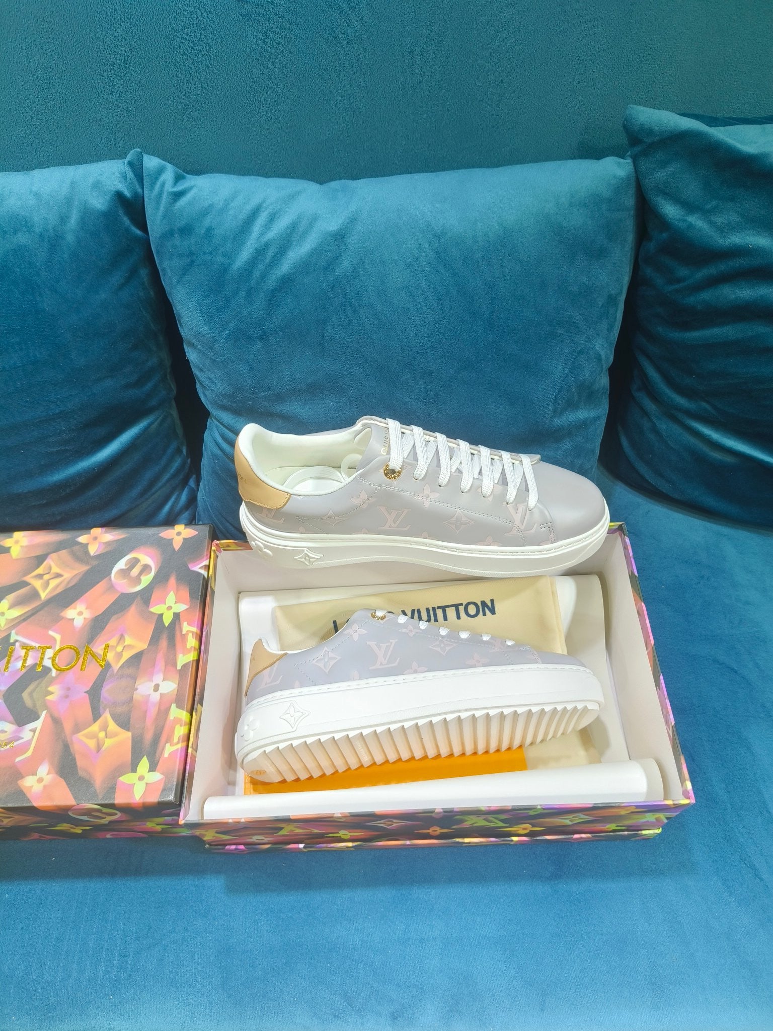 Louis Vuitton groovy sneakers
