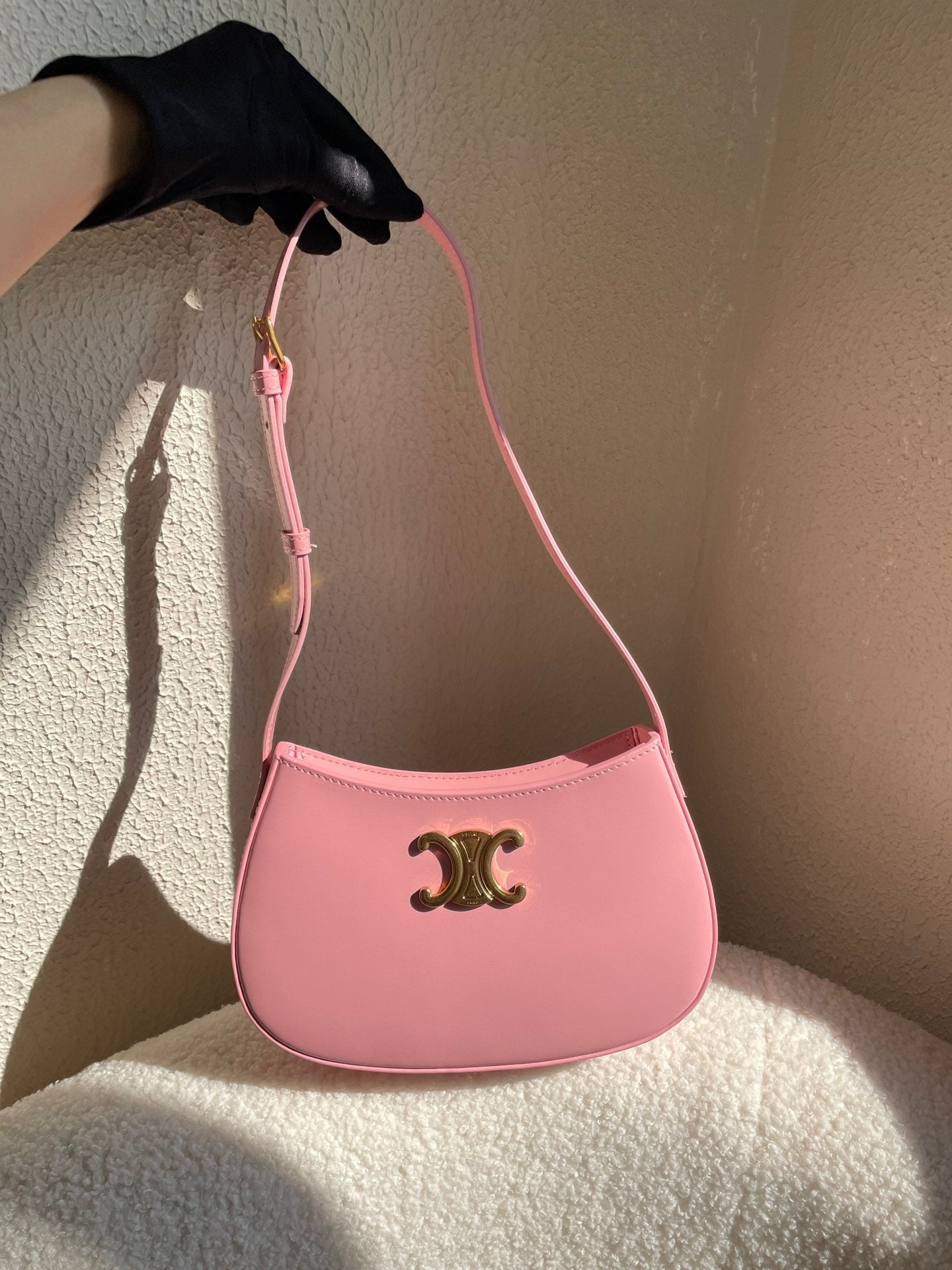 Pink Celine bag Tilly