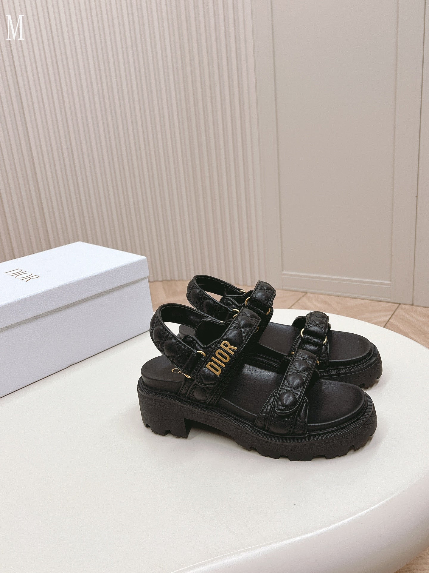 Dior sandals black