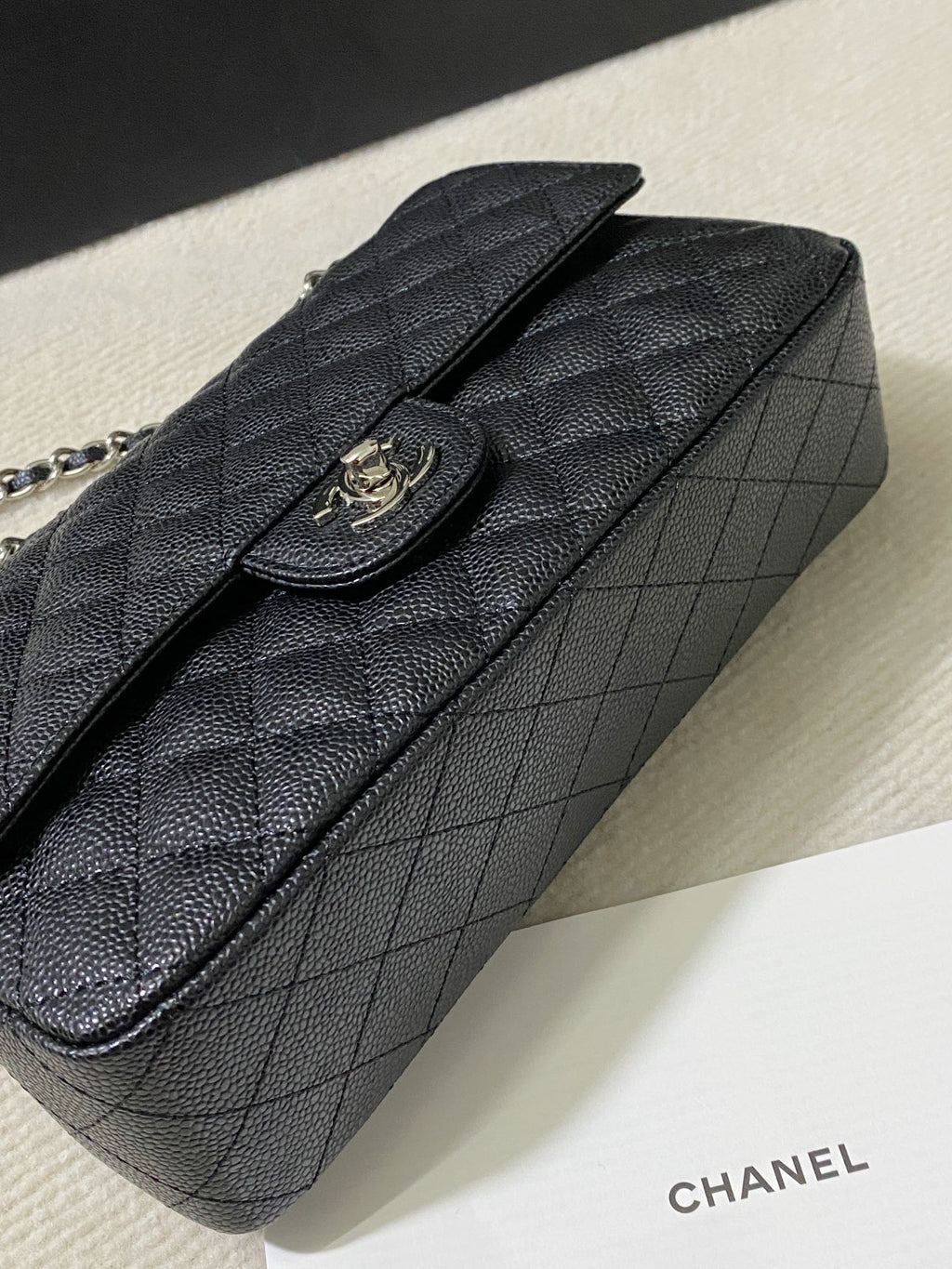 Chanel caviar classic bag