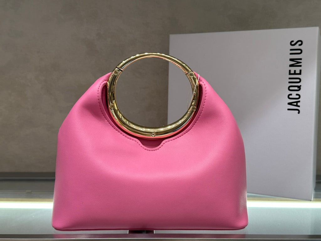 Geantă Jacquemus les sculptures roz