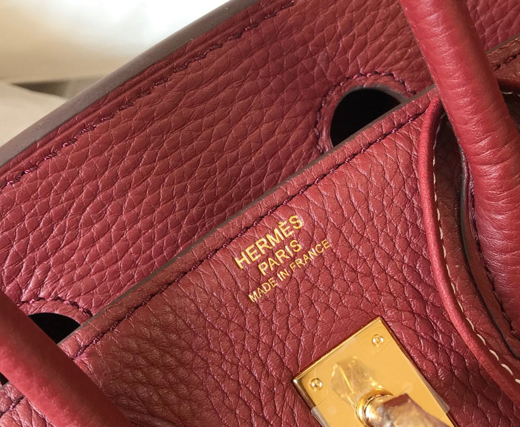 Hermes Birkin Rouge Garance