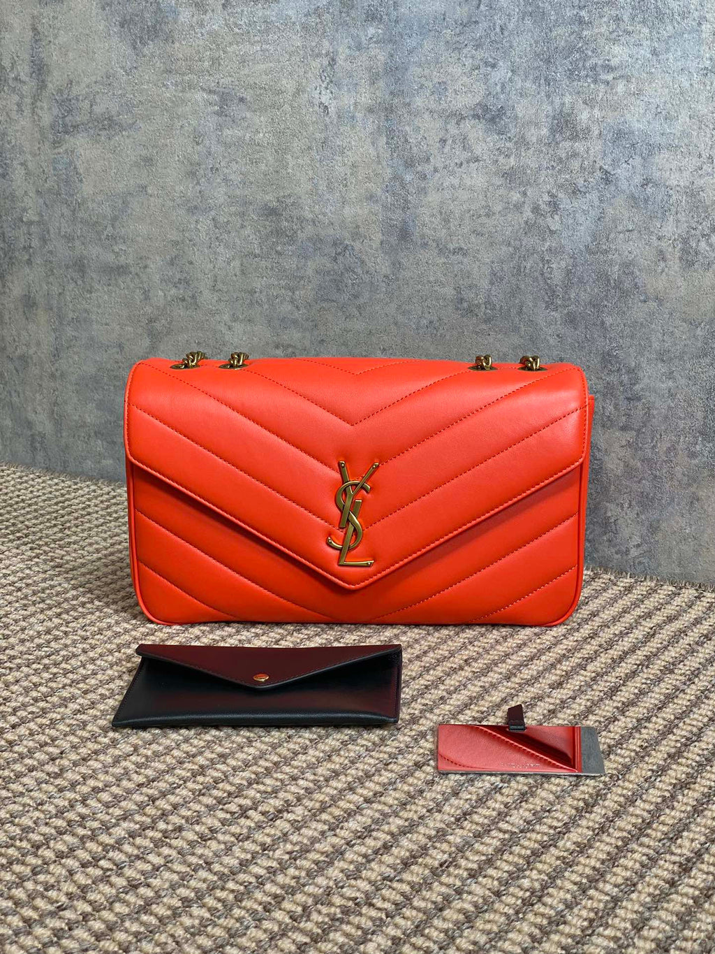 YSL Lou Lou red