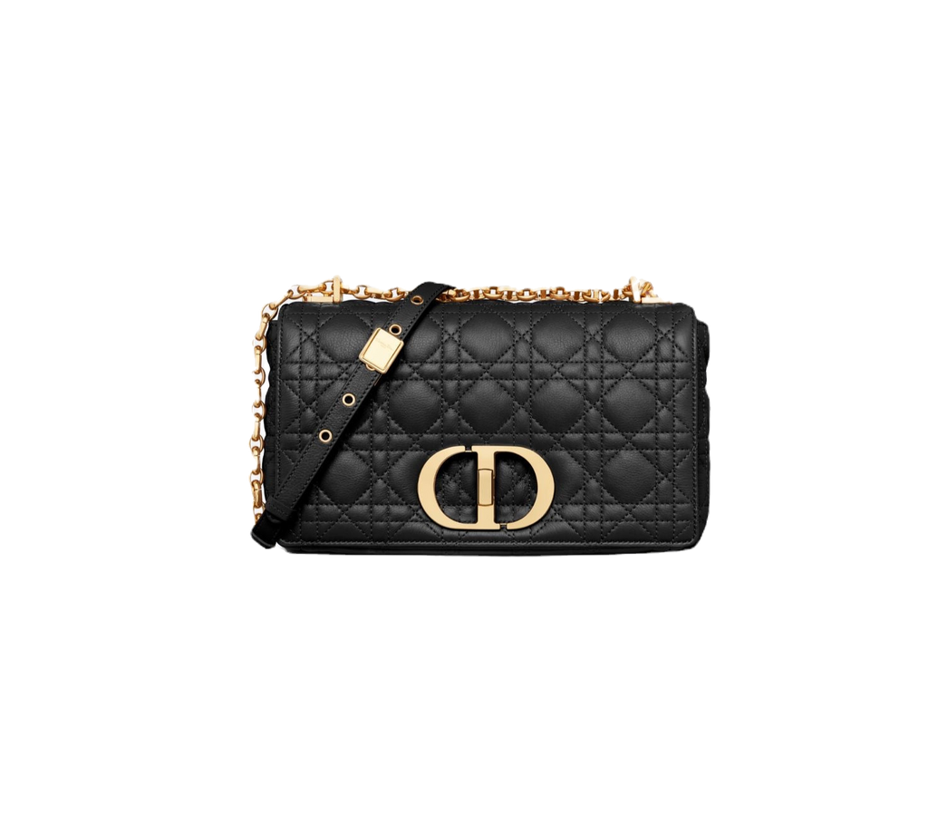 Dior Caro Bag In Black
