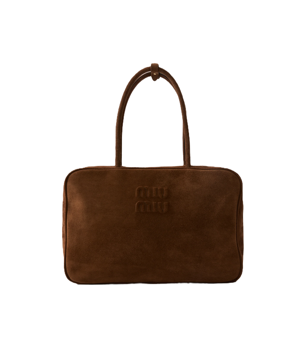 Miu  Miu Top Handle Suede Bag