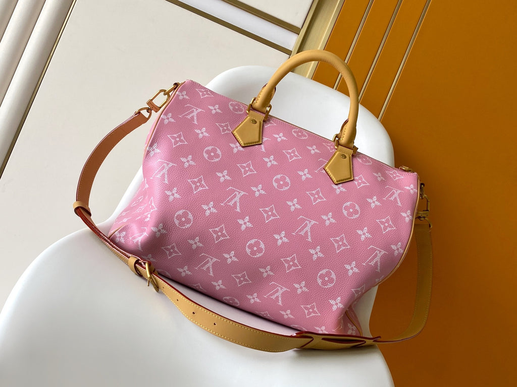 LV Speedy 40 in pink
