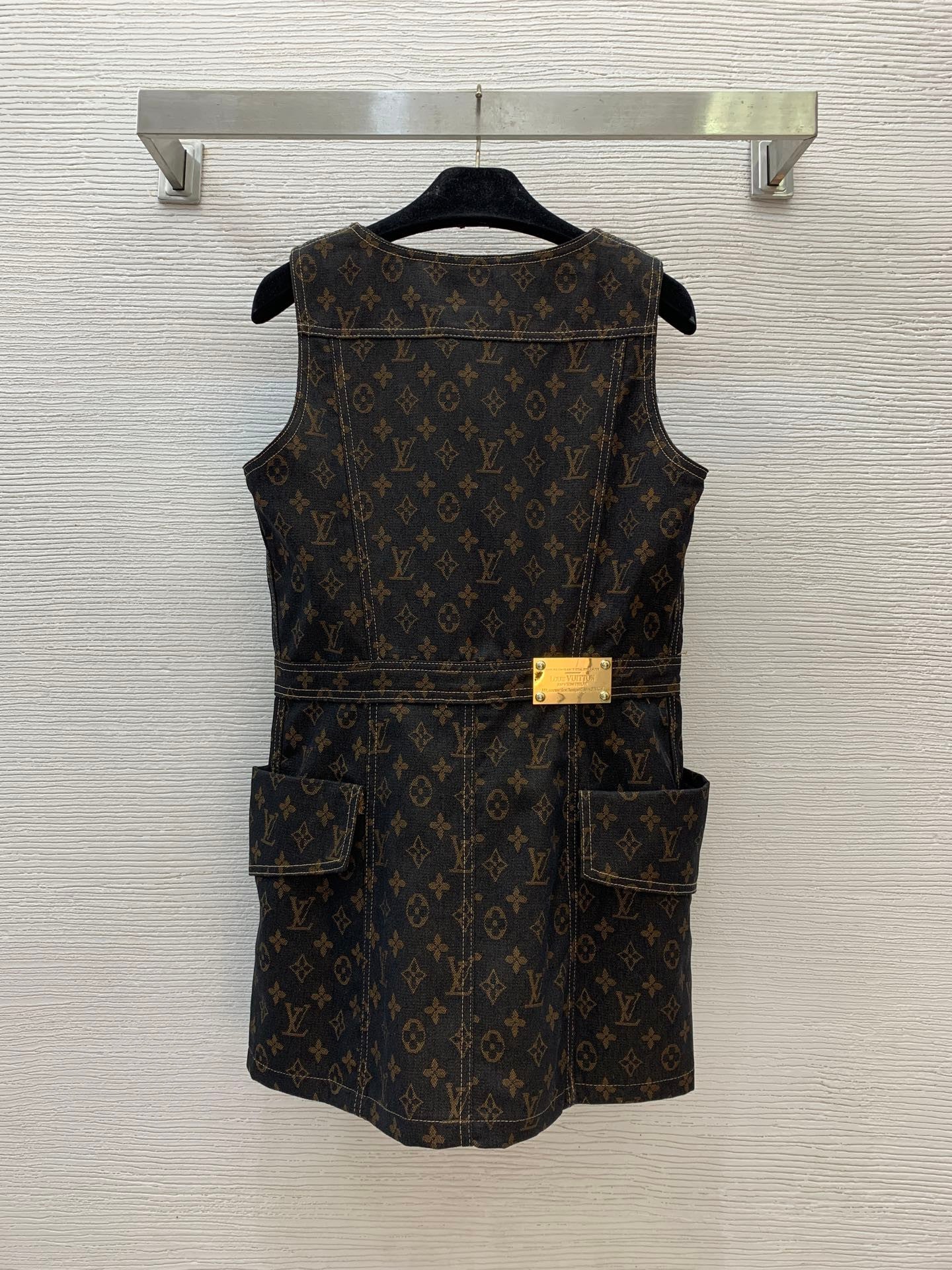 LV denim dress