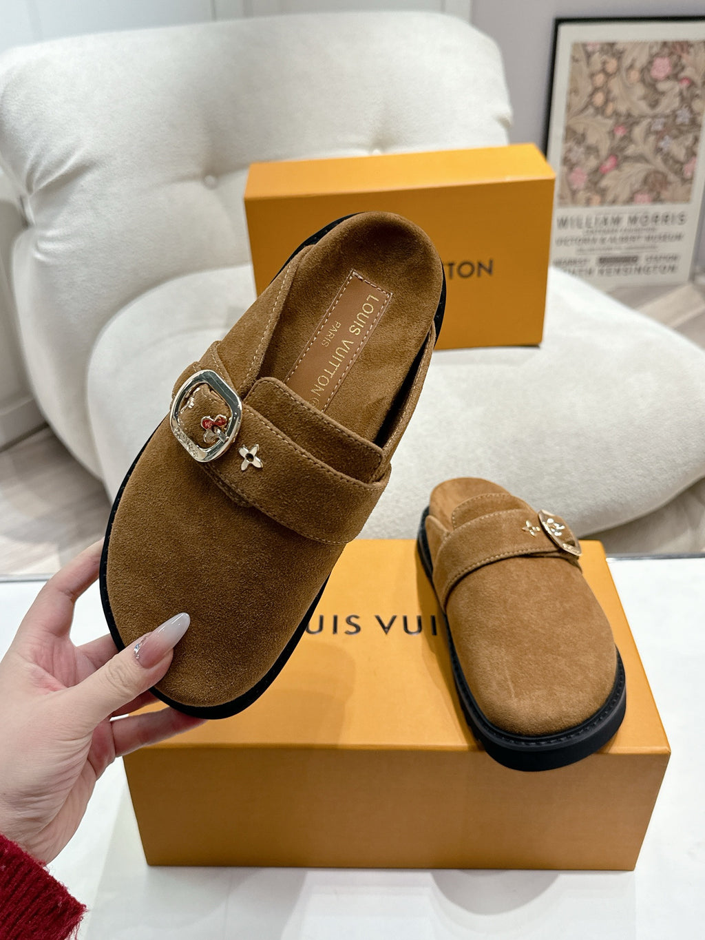 Louis Vuitton shoes brown