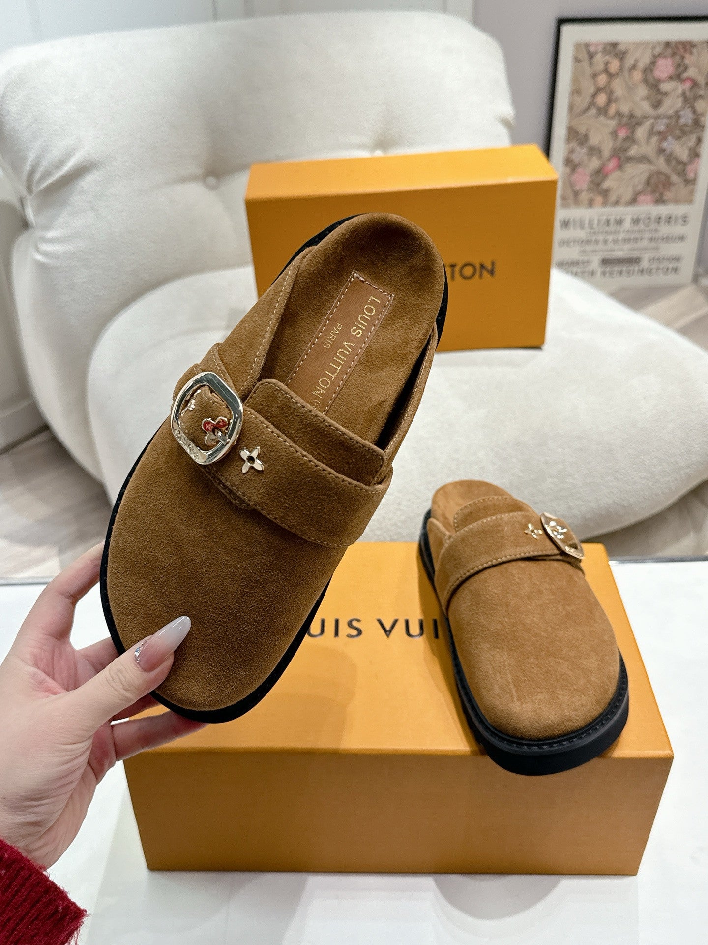 Louis Vuitton shoes brown