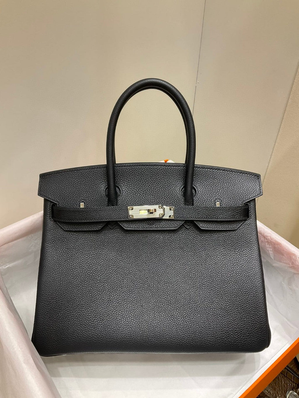 Hermes Birkin Black Togo de calitate superioară