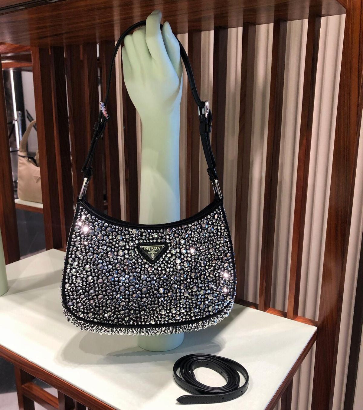 Prada Cleo Crystal Bag