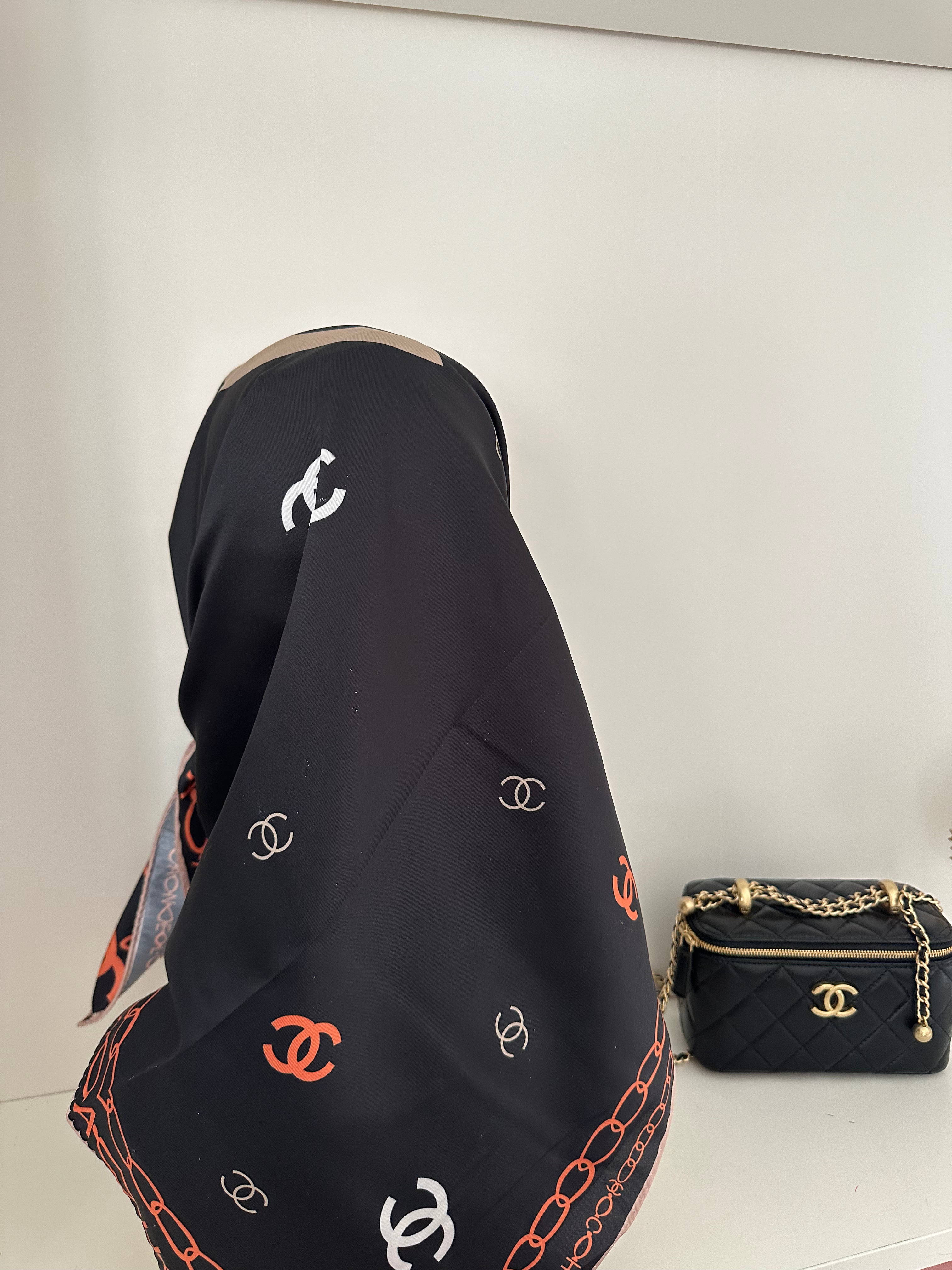 Scarf Chanel black