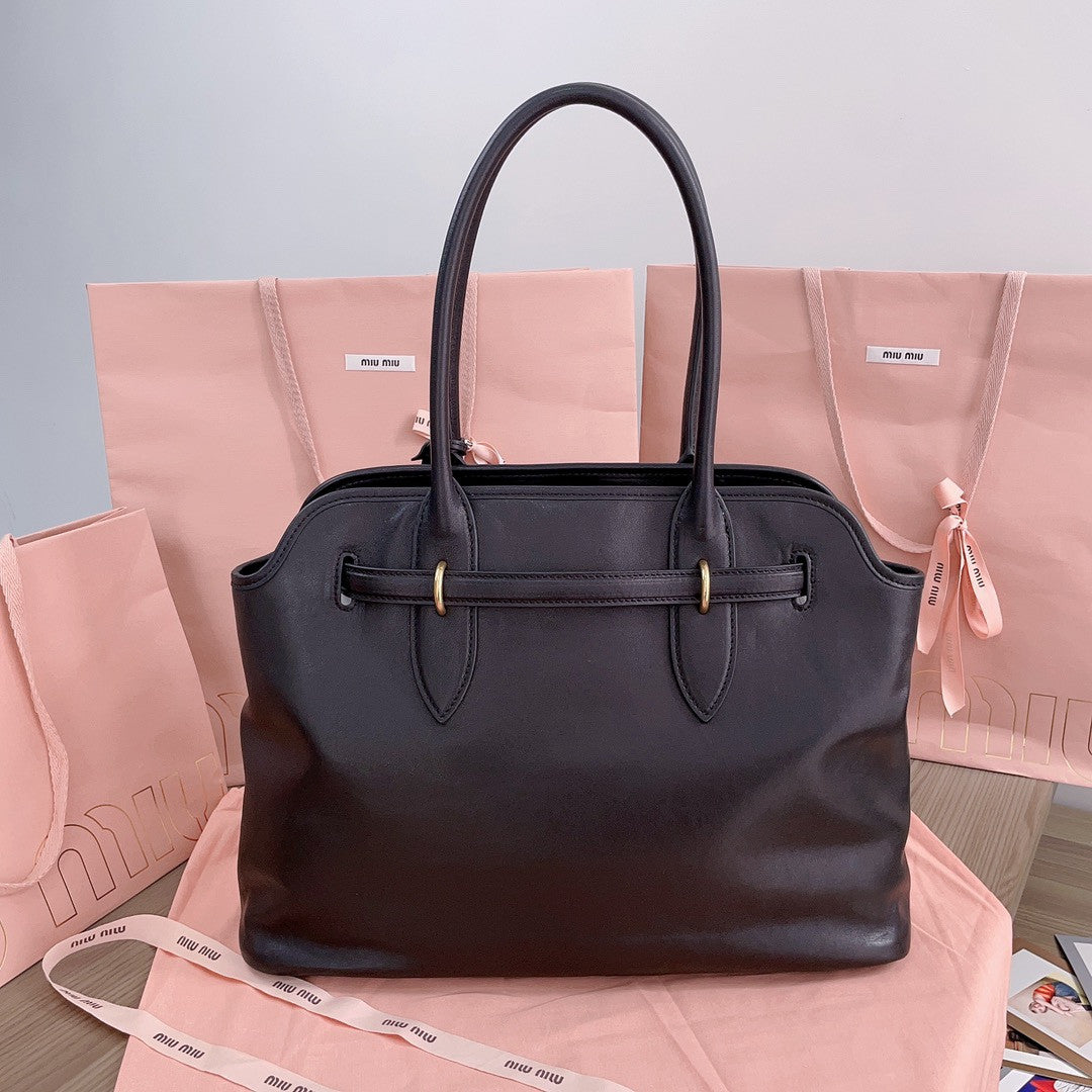 Miu Miu Aventura Black Nappa Bag