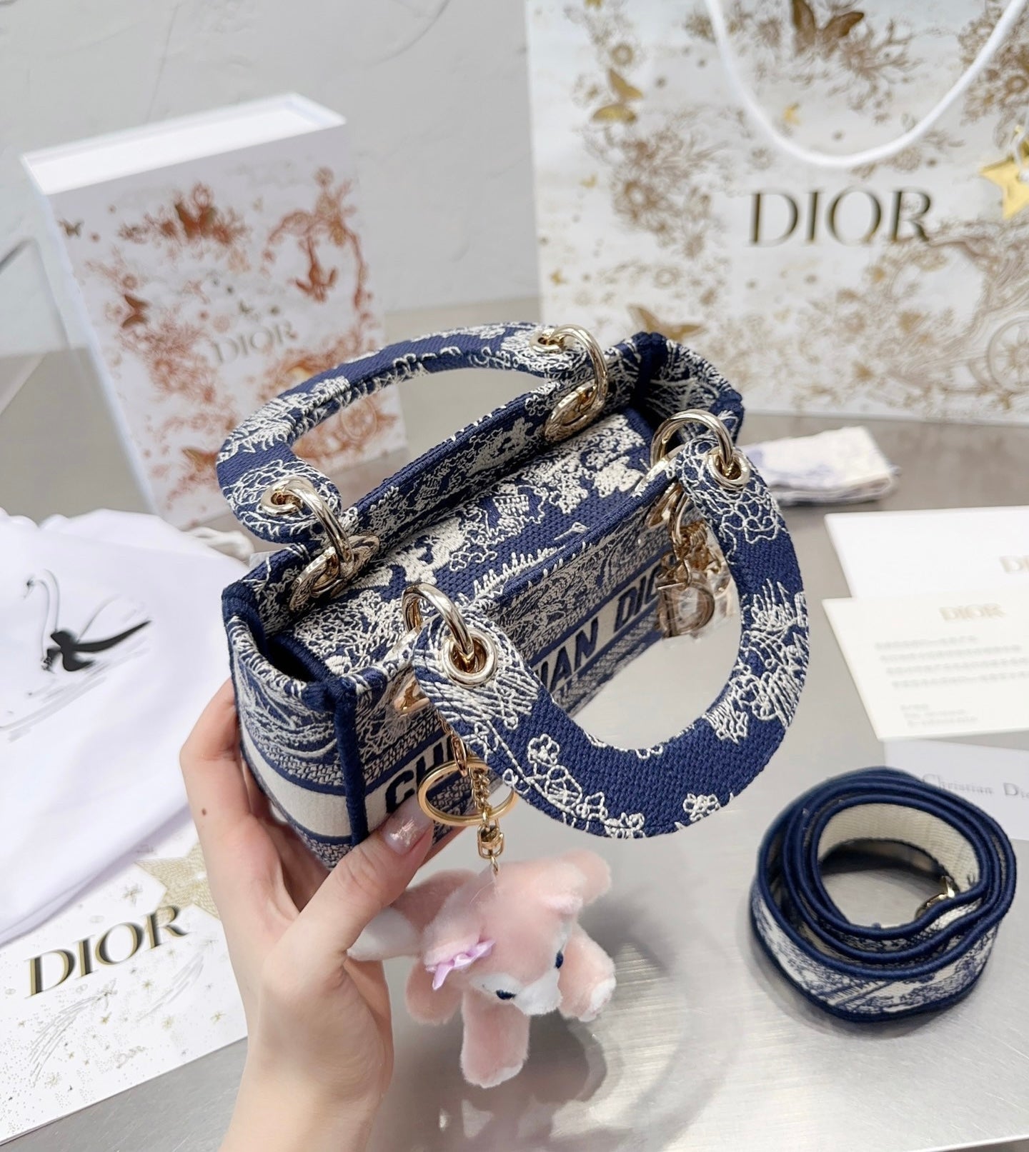 Medium Lady D-Lite Bag