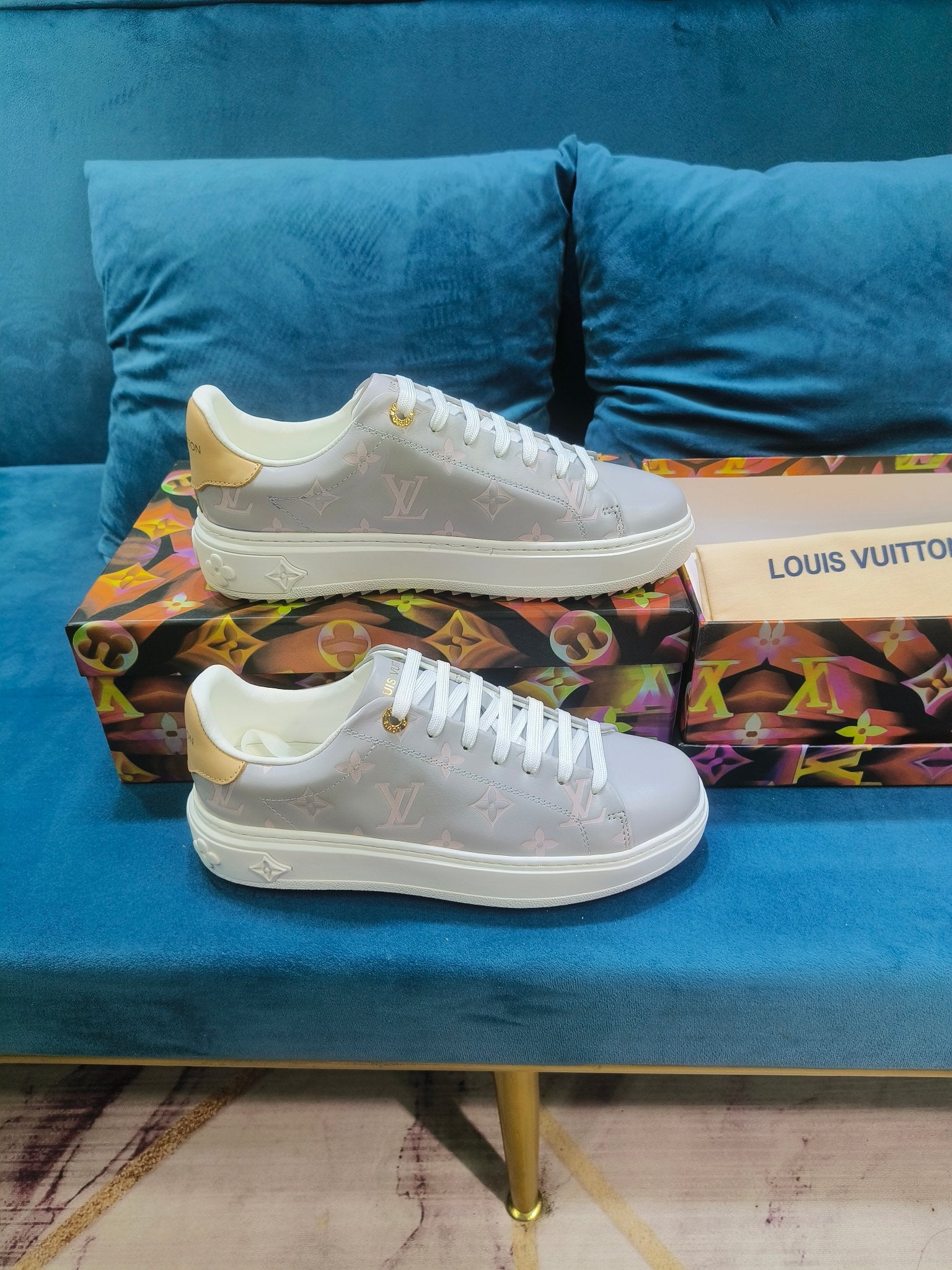 Louis Vuitton groovy sneakers
