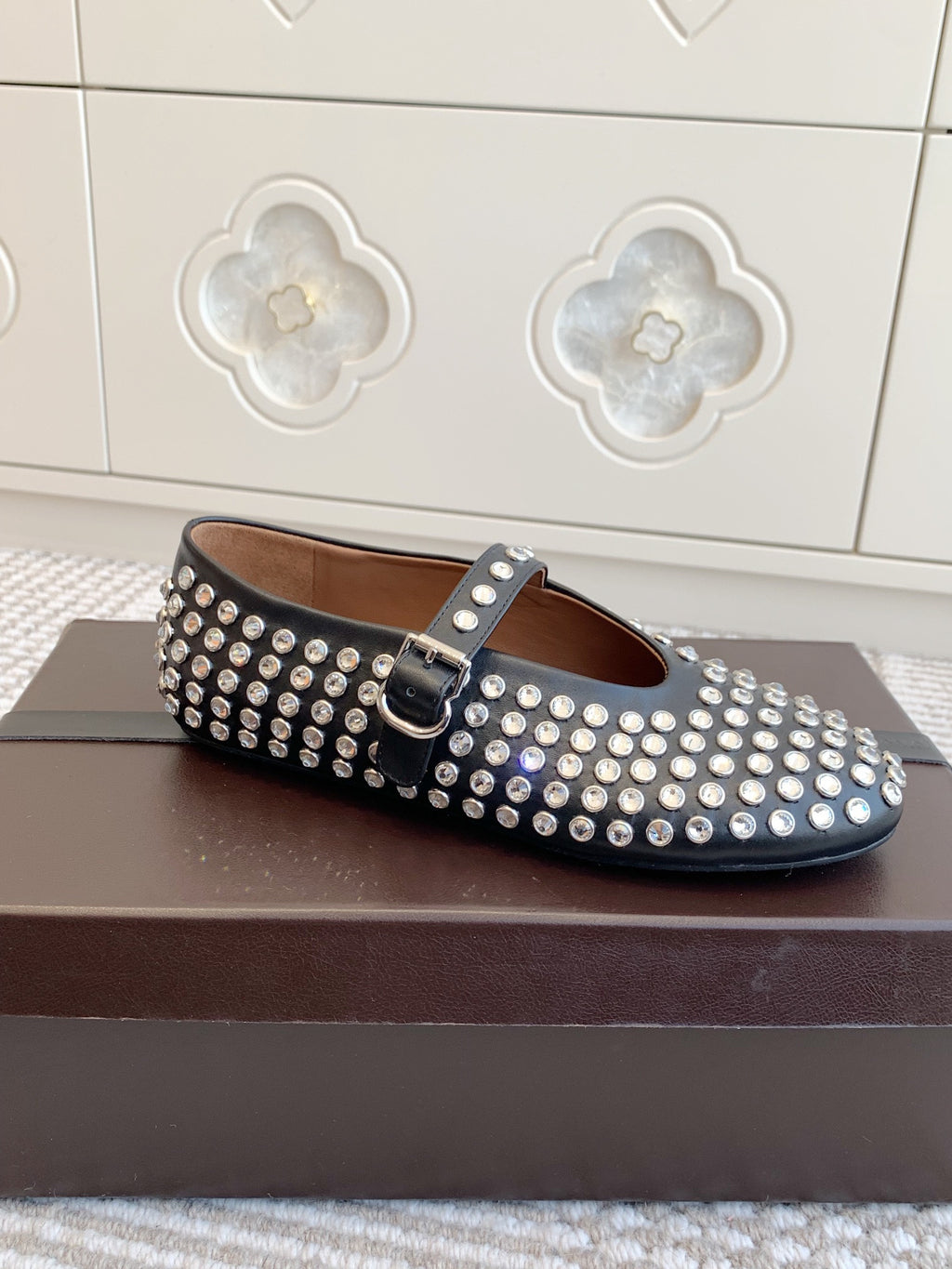Alaia ballet shoes