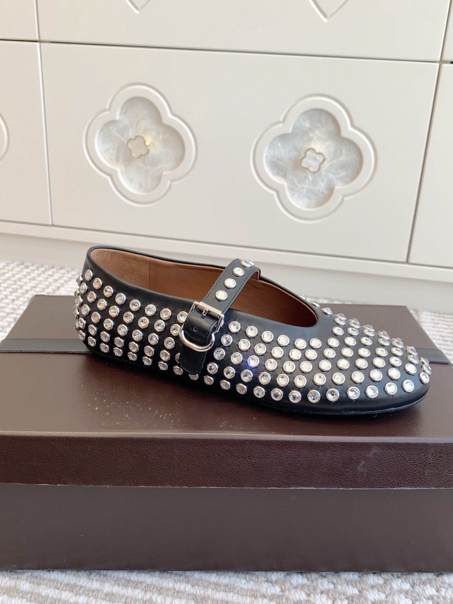 Alaia ballet shoes