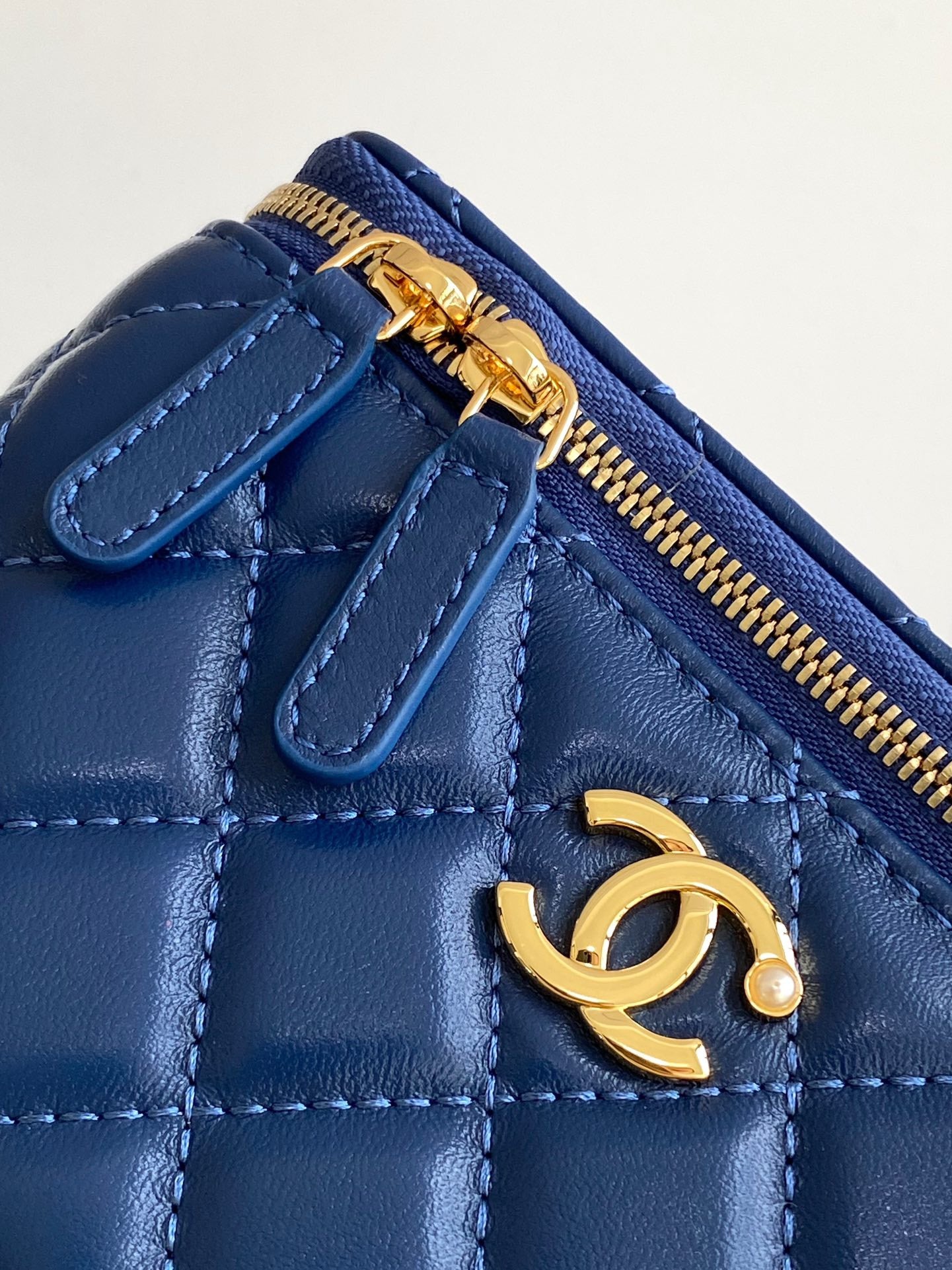 Chanel Vanity Bag in Blue