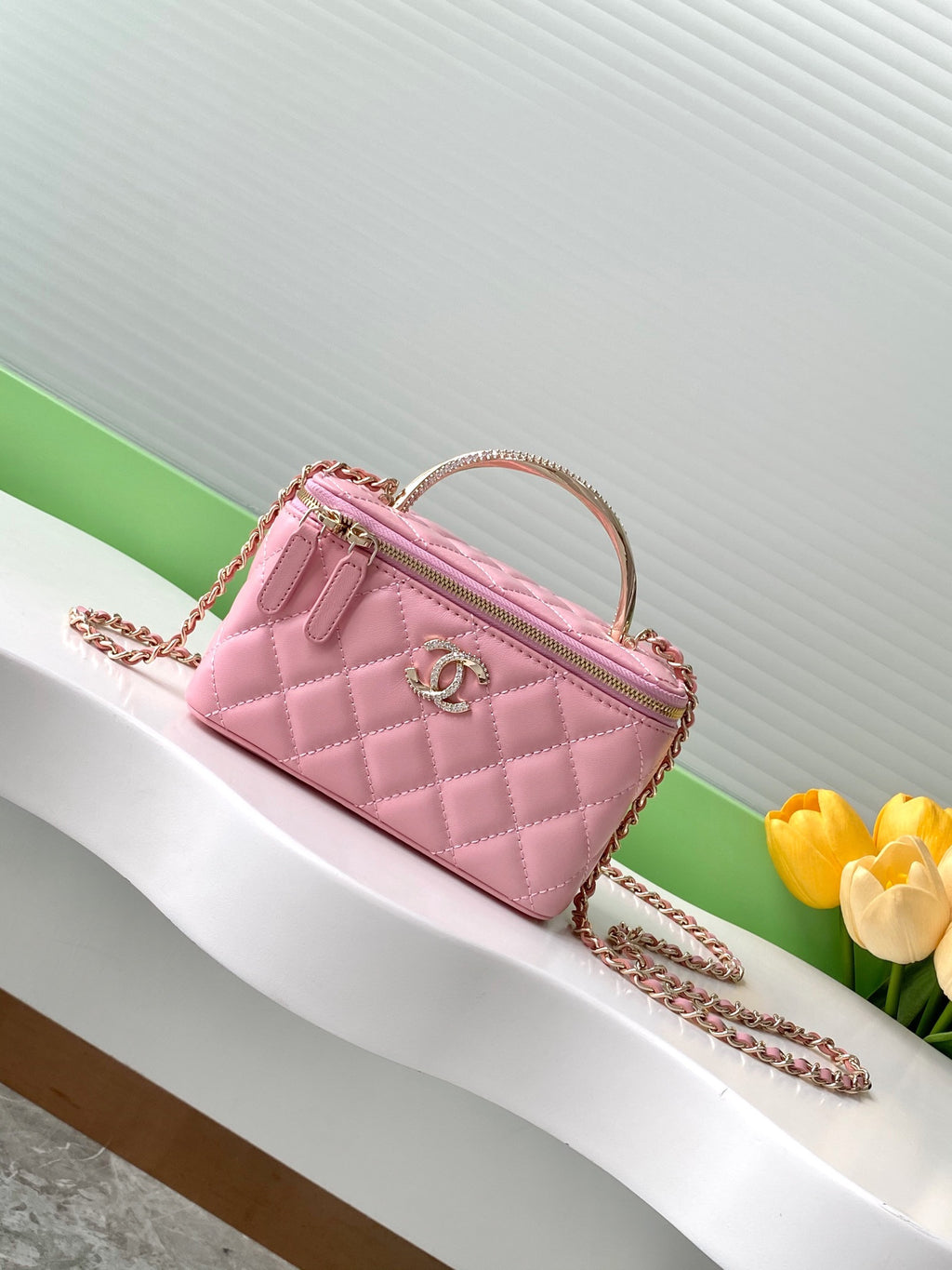 Chanel Case Bag in Pink