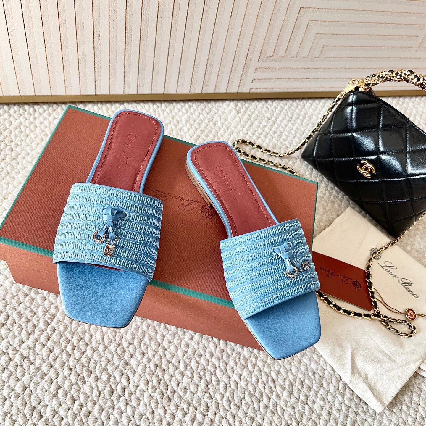 Loro Piana shoes blue