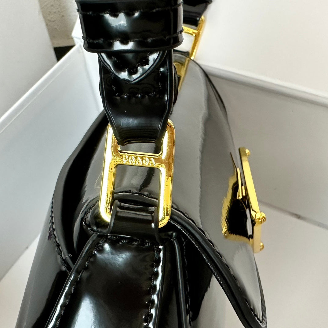 Prada shoulder bag black