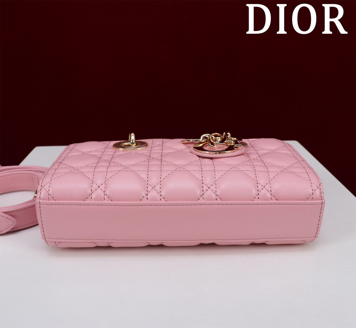 Dior pink Lady bag