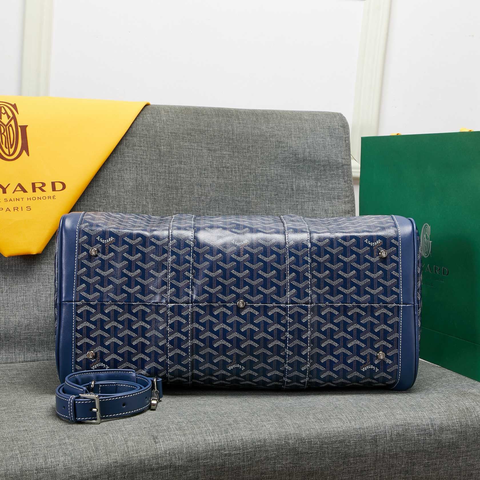 Goyard  Leather Travel Bag