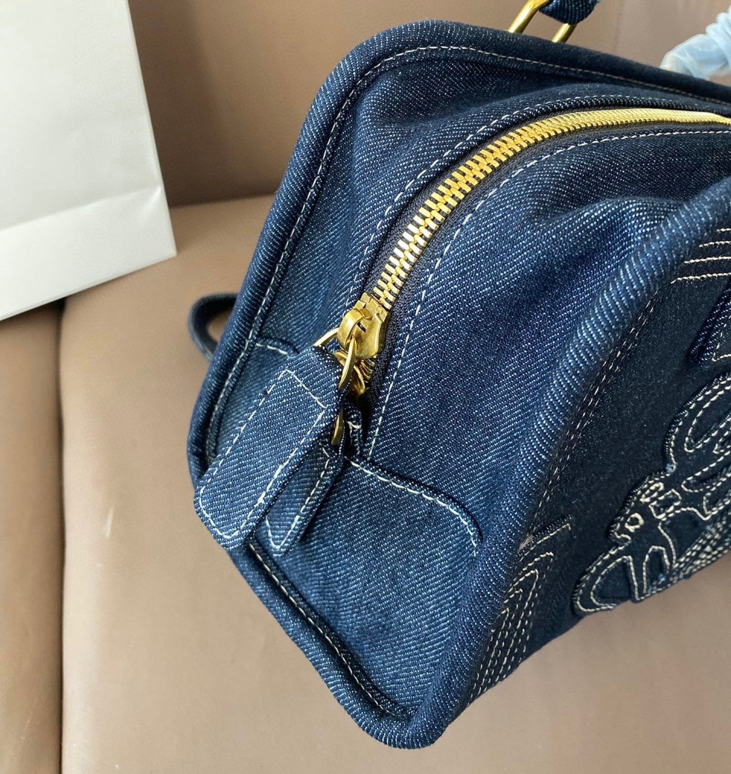Loewe Bag In Denim