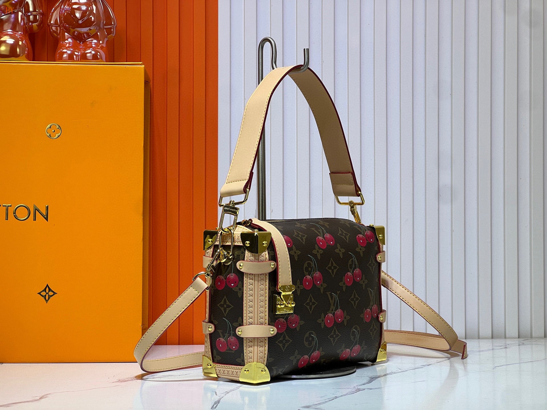 Louis Vuitton bag cherry