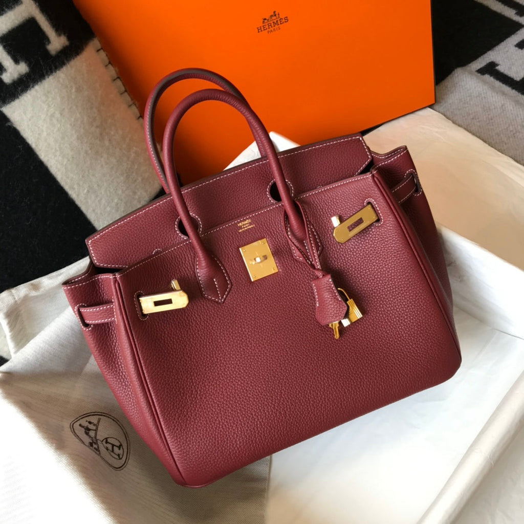 Hermes Birkin Rouge Garance