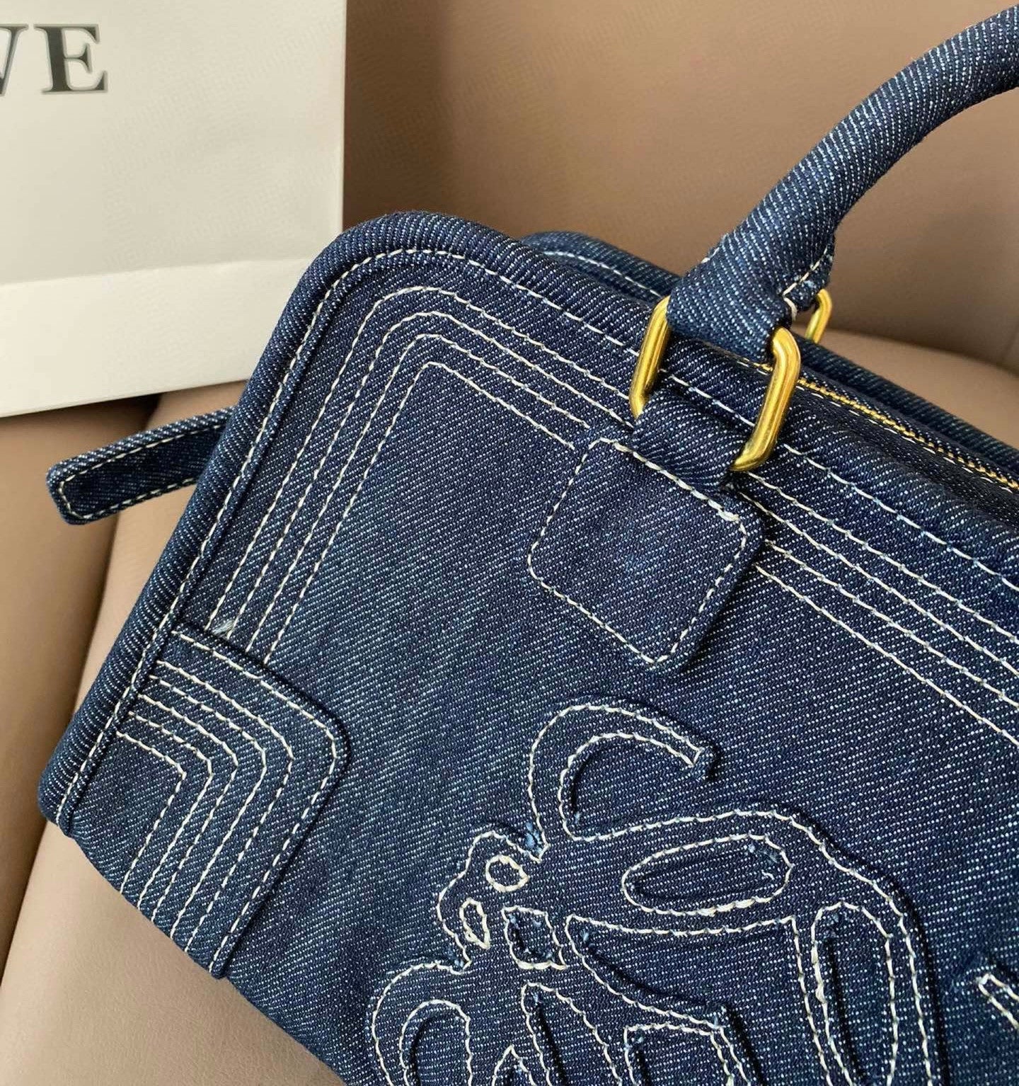Loewe Bag In Denim