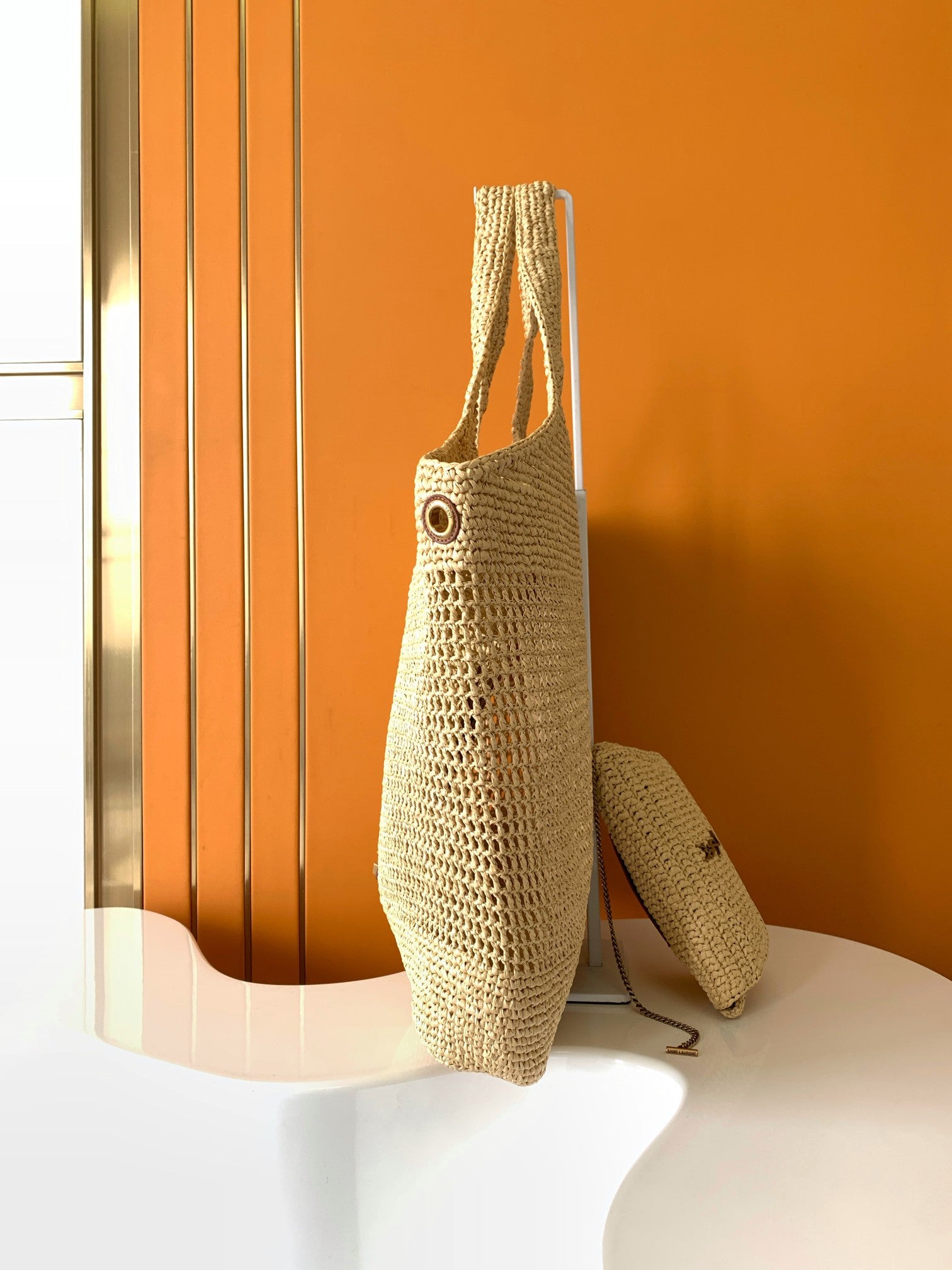 Saint Laurent beach bag