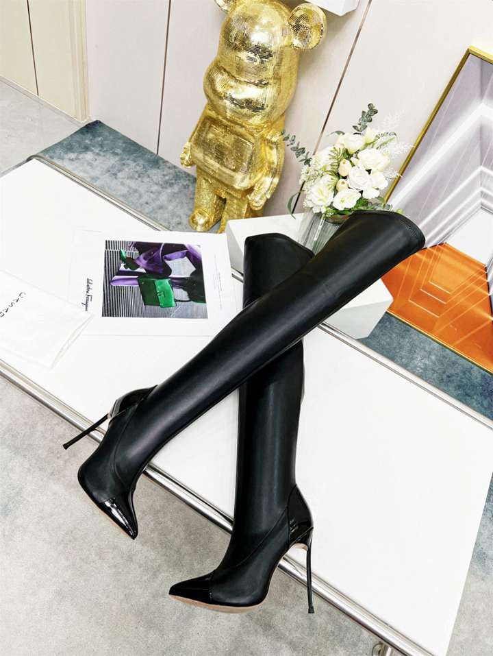 Casadei Boots Heels In Black